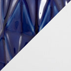 Hex 20" Contemporary Ceramic Accent Lamp in Estate