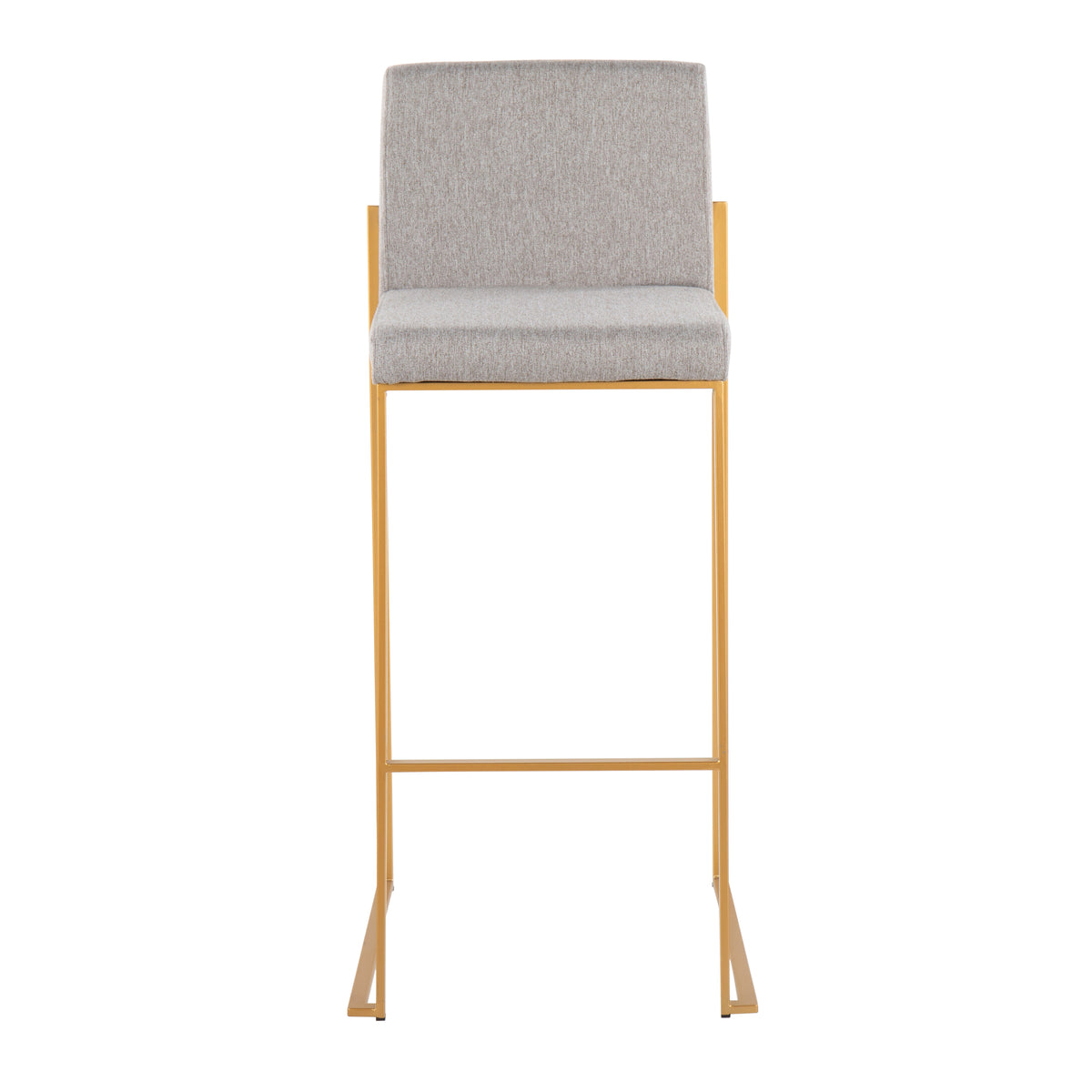 Contemporary High Back Barstool