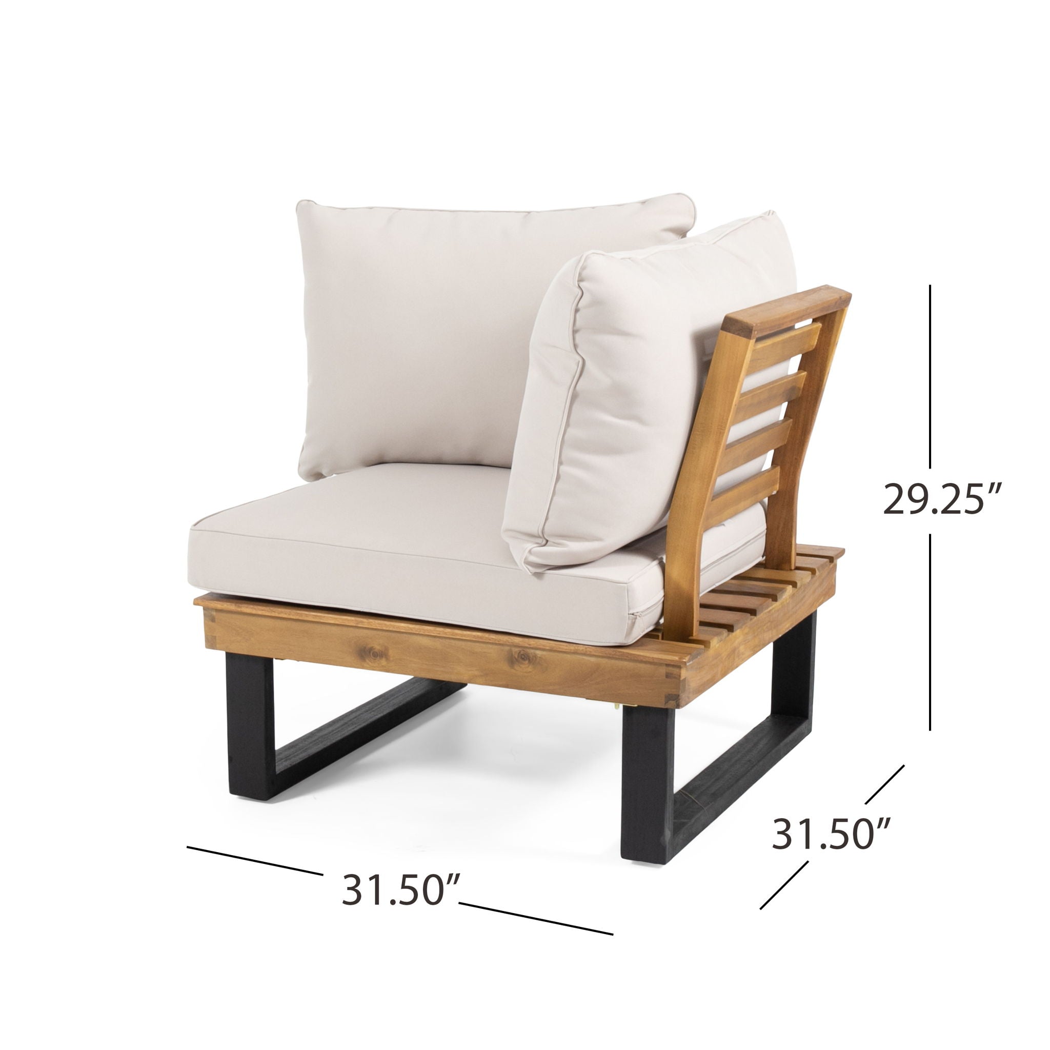 Sebastian Corner Chair and Coffee Table Set
