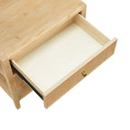 Fleur Natural 1-Drawer Nightstand