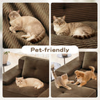 Modular Deep-Seat Sofa Set
