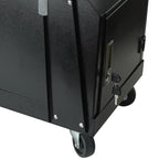2-Tier Heavy Duty Welding Cart with Anti-Theft Lockable Cabinet