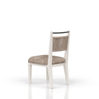 Rope Back Chair - Vanilla / Carmel (Set of 2)