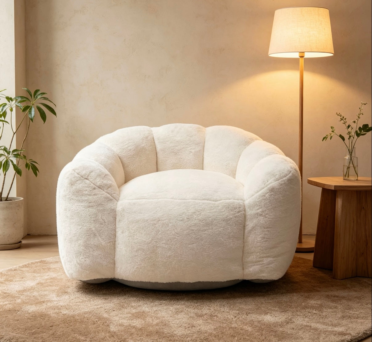 Large Single Petal Cloud Sofa Chair