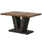 47" Farmhouse Dining Table for 4-6