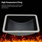 21"x14.75" Undermount Ceramic Sink