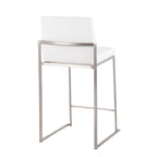 Contemporary High Back Counter Stool