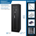 5.51 Cubic Ft Biometric Keypad Riflesafe
