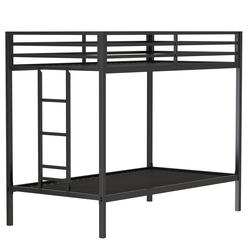 Adam Sturdy Twin Over Twin Bunk Bed Metal