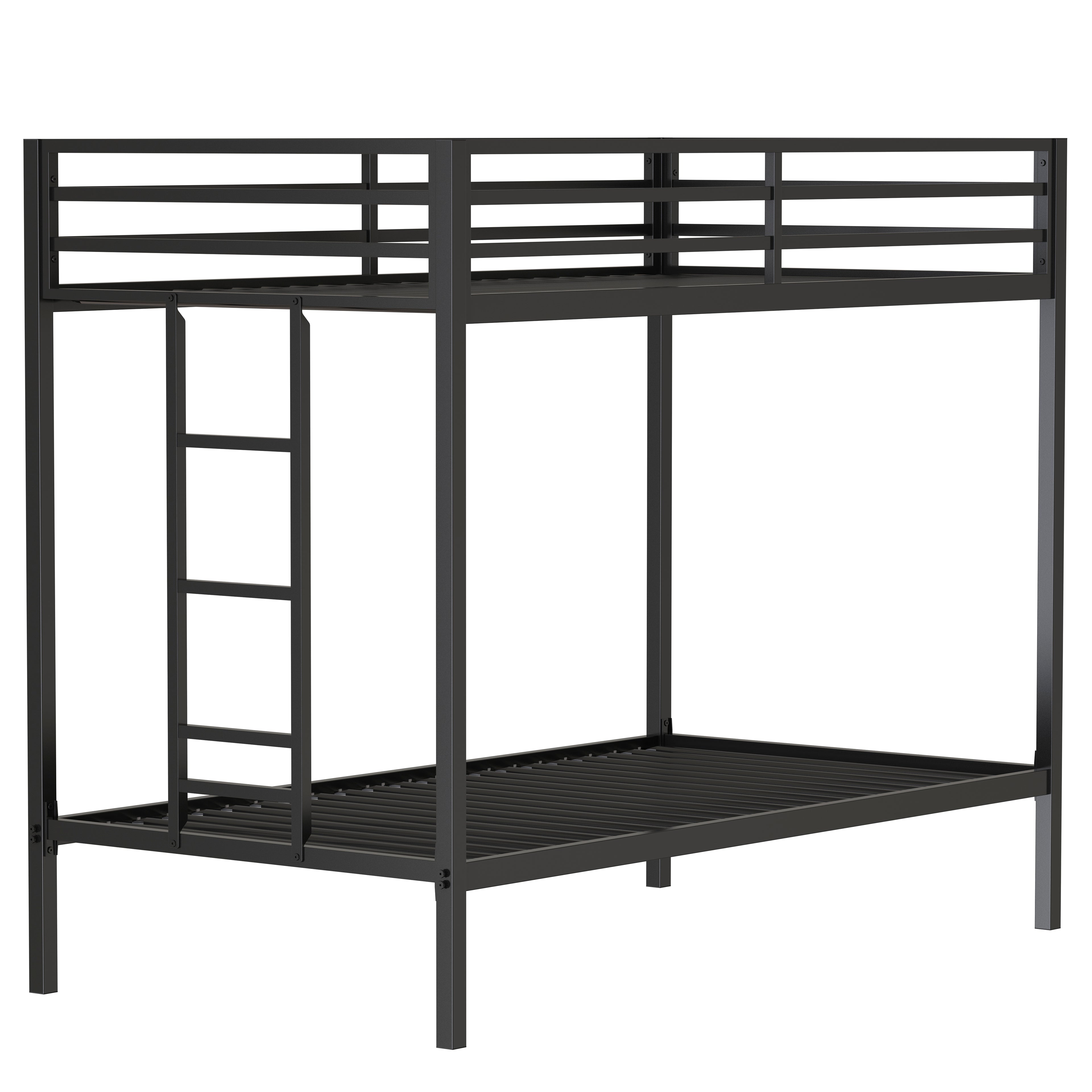 Adam Sturdy Twin Over Twin Bunk Bed Metal