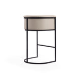 Cosmopolitan Metal Upholstered Barstool