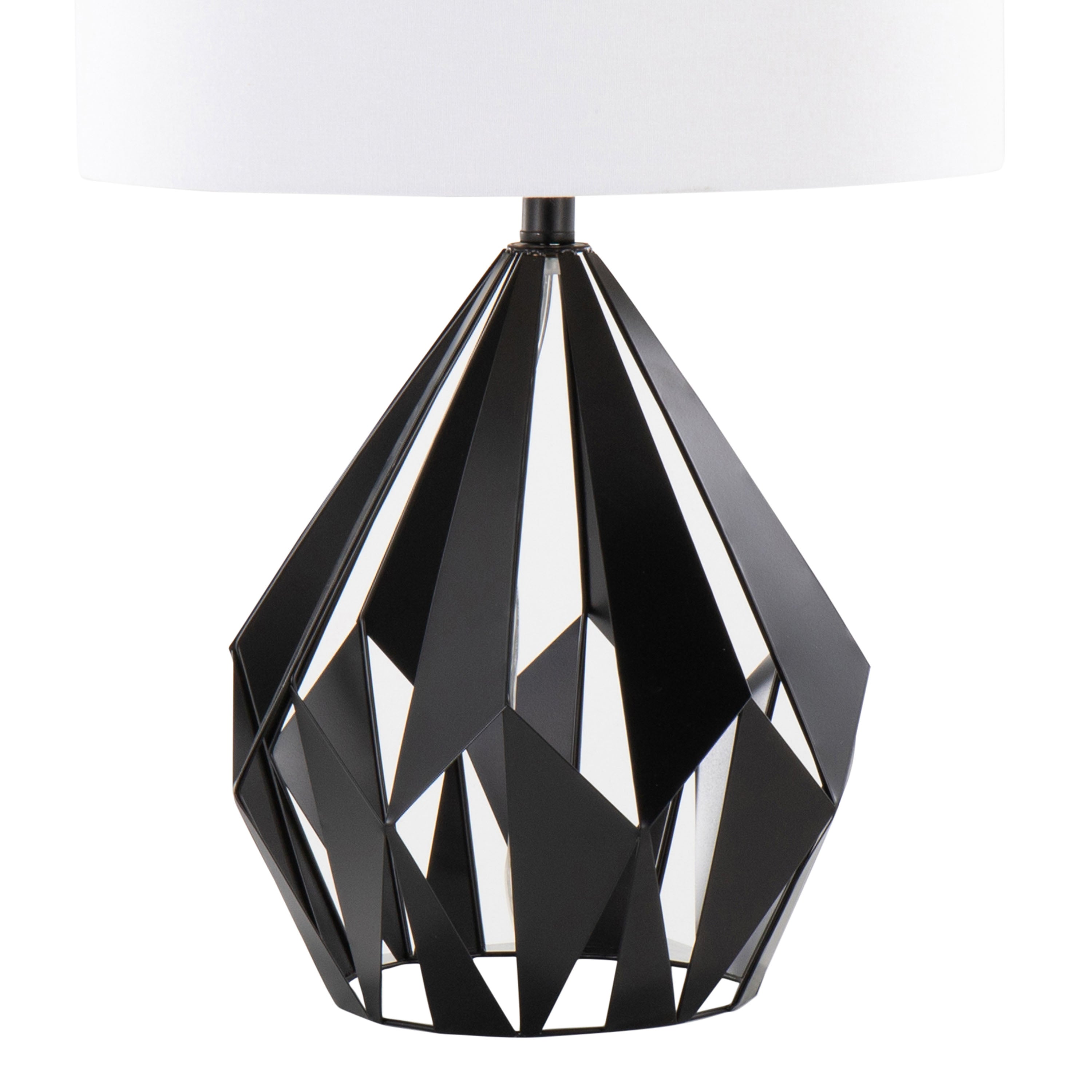 Contemporary Metal Table Lamp in Matte