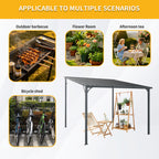 Outdoor Pergola - 10' x 10' Hardtop Gazebo