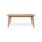 Outdoor Acacia Wood Expandable Dining Table in Teak