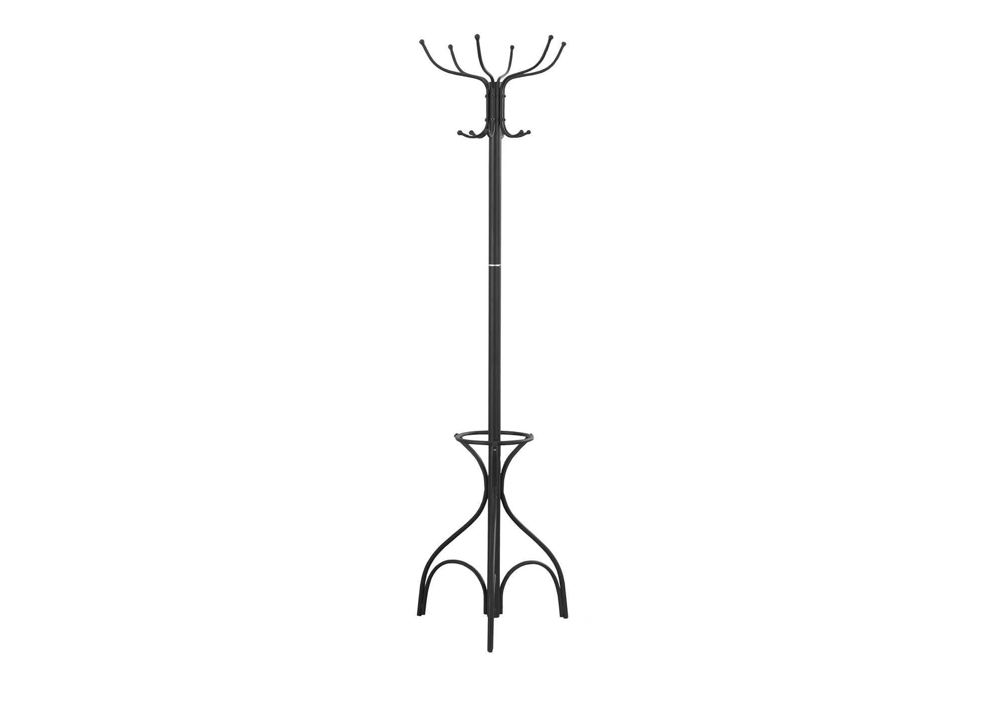 Coat Rack Hall Tree with Umbrella Holder