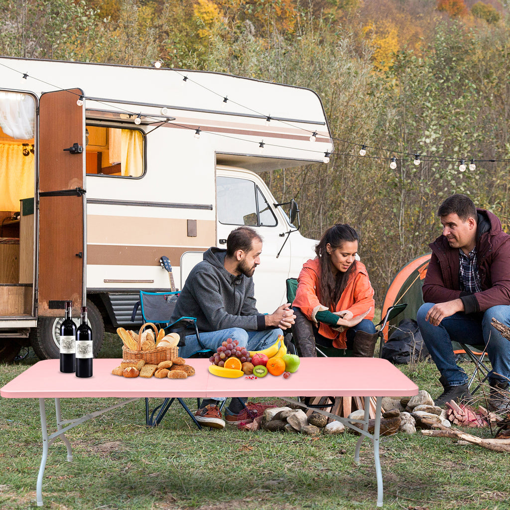 8ft Foldable Outdoor Table