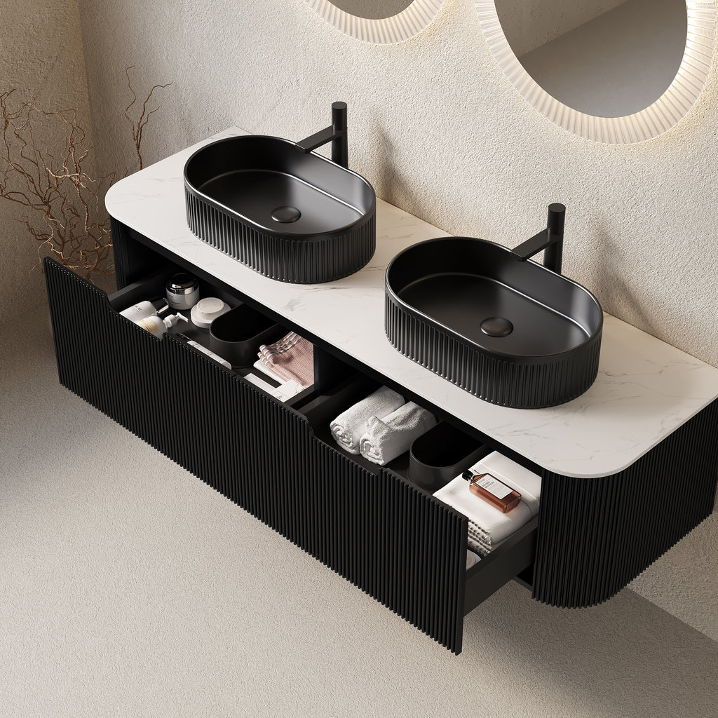 DINA 60" Bathroom Vanity & Sinks