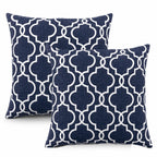 4 Pack Outdoor Lumbar Pillow Covers - 20x20 Inch