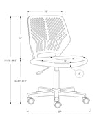 Adjustable Height Ergonomic Office Chair