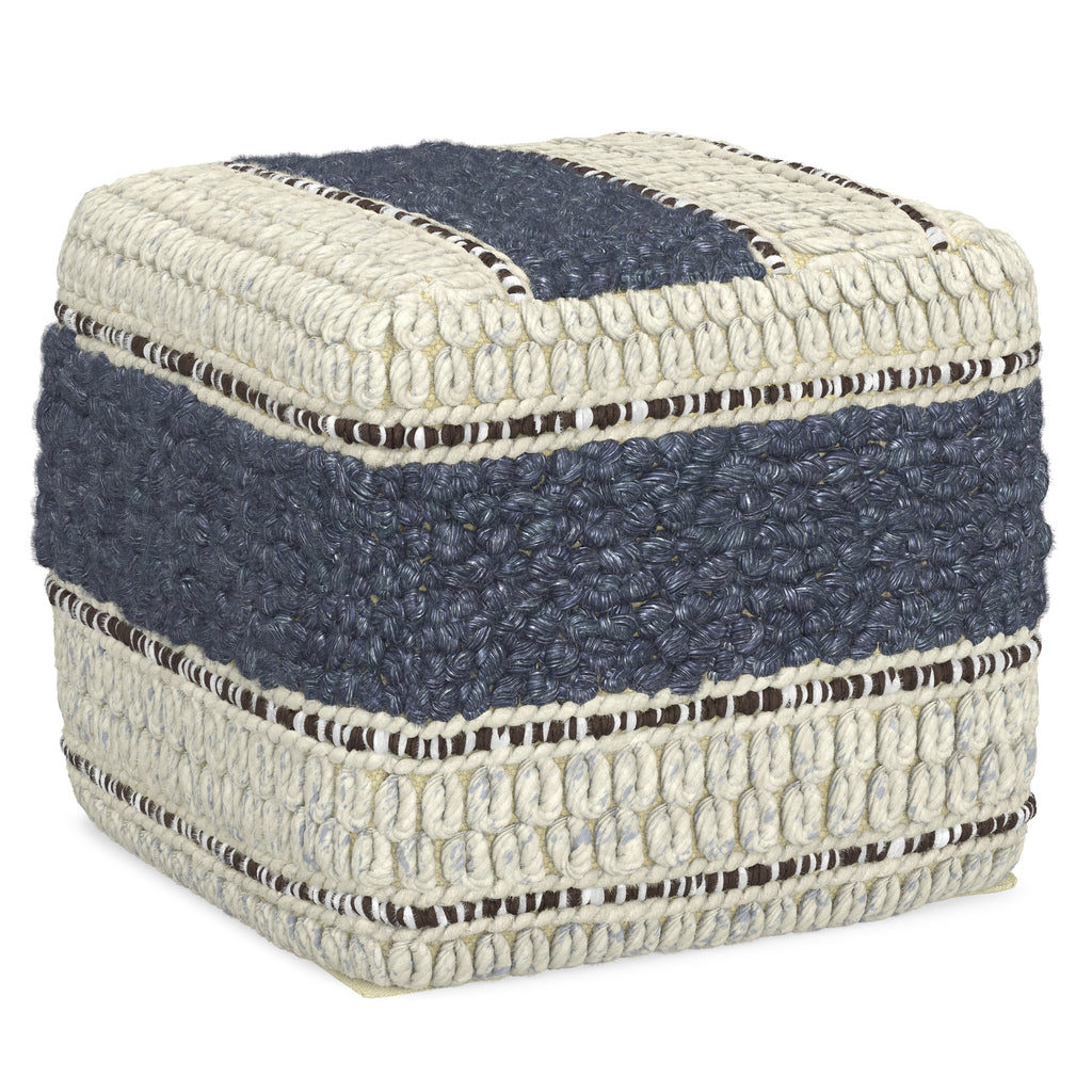 Grady 18 Inch Wide Square Pouf