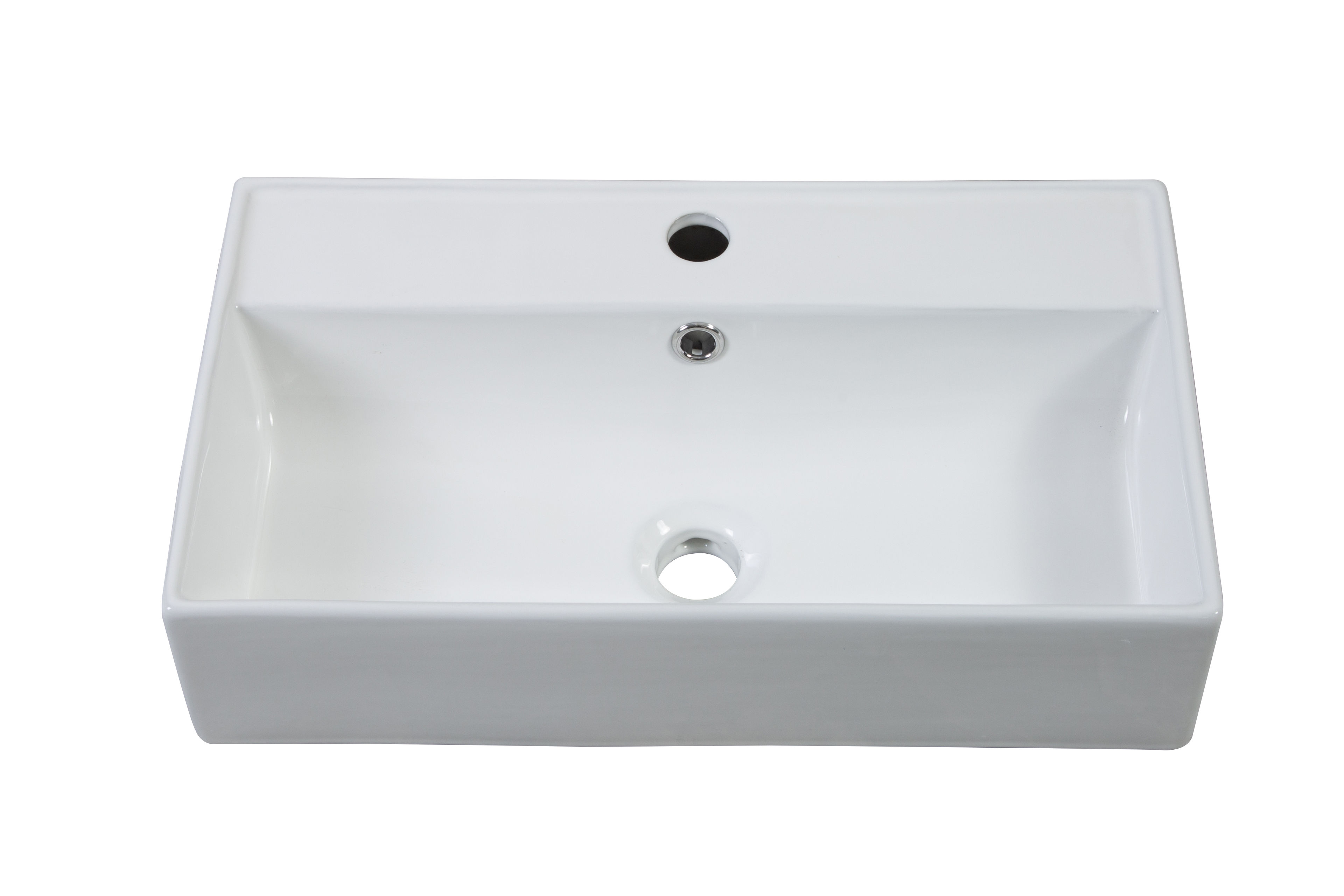 21.6" Glossy Vessel Sink