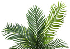 47" Tall Artificial Palm Tree - Indoor Decorative Faux Plant