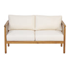 Teak Finish Acacia Wood Patio Seating