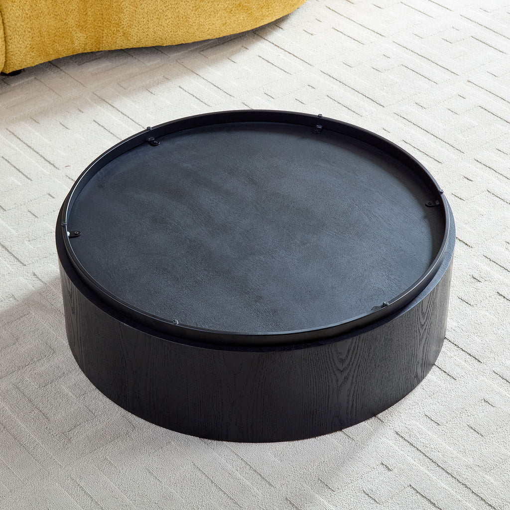 Modern Round Coffee Table - 35.43 Inch