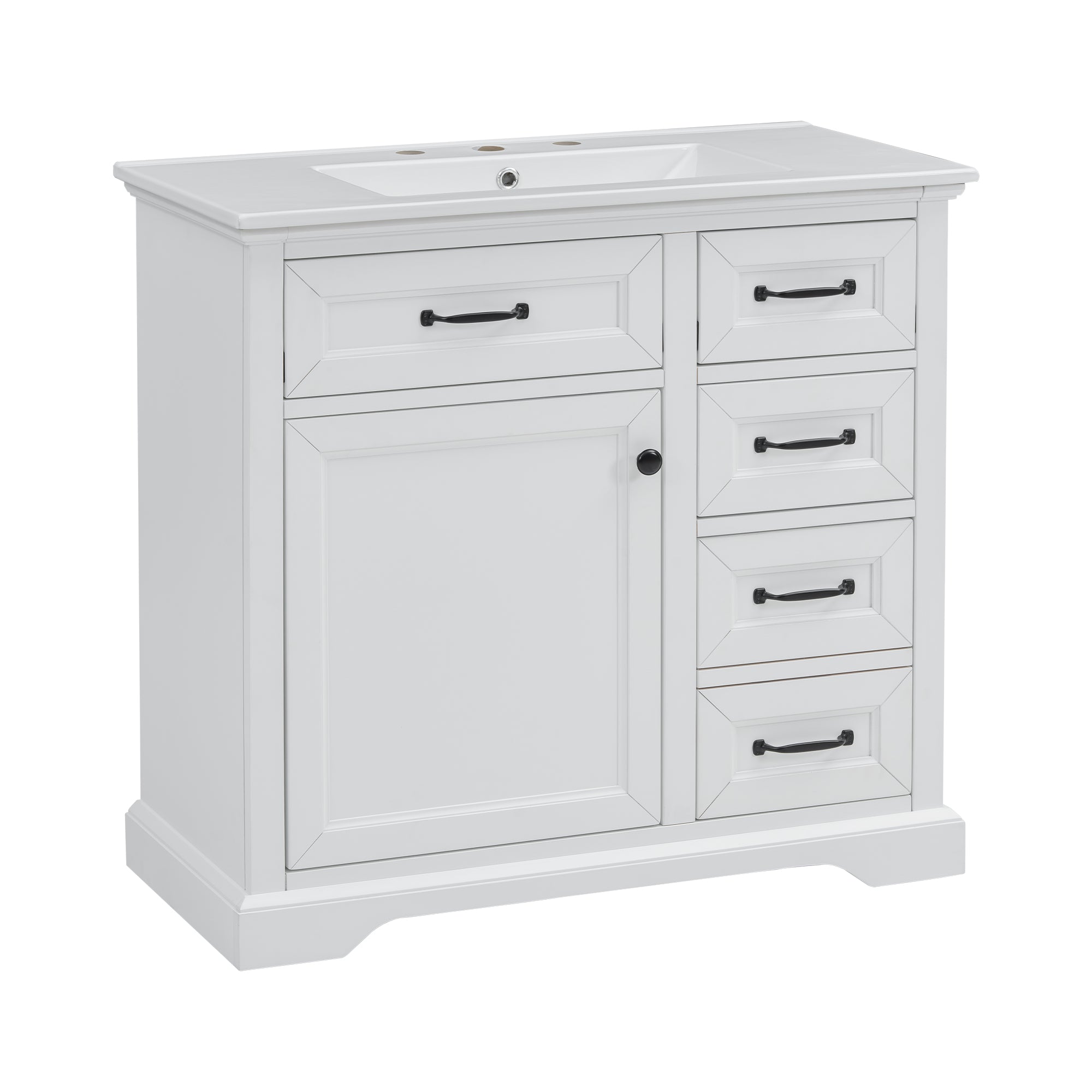 36" Bathroom Vanity with Sink