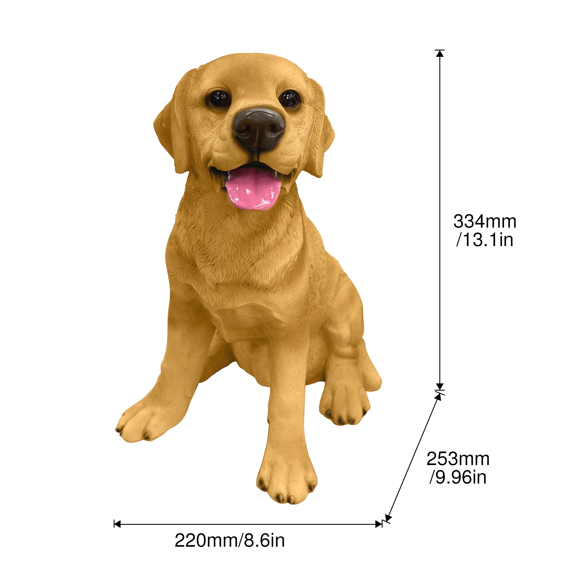 Labrador Resin Statue