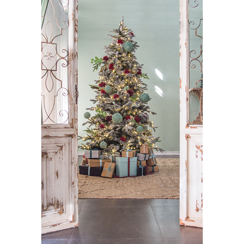 D3.9" Christmas Ball Ornaments - Set of 6