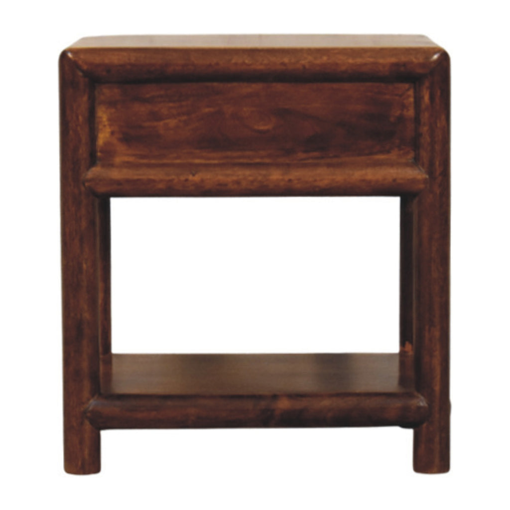 Solid Wood Regency Chestnut Nightstand