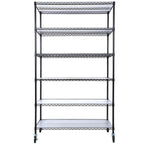 6 Tier 6000lbs Capacity NSF Metal Shelf Wire Shelving Unit