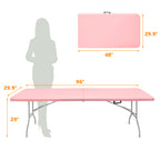 8ft Foldable Outdoor Table