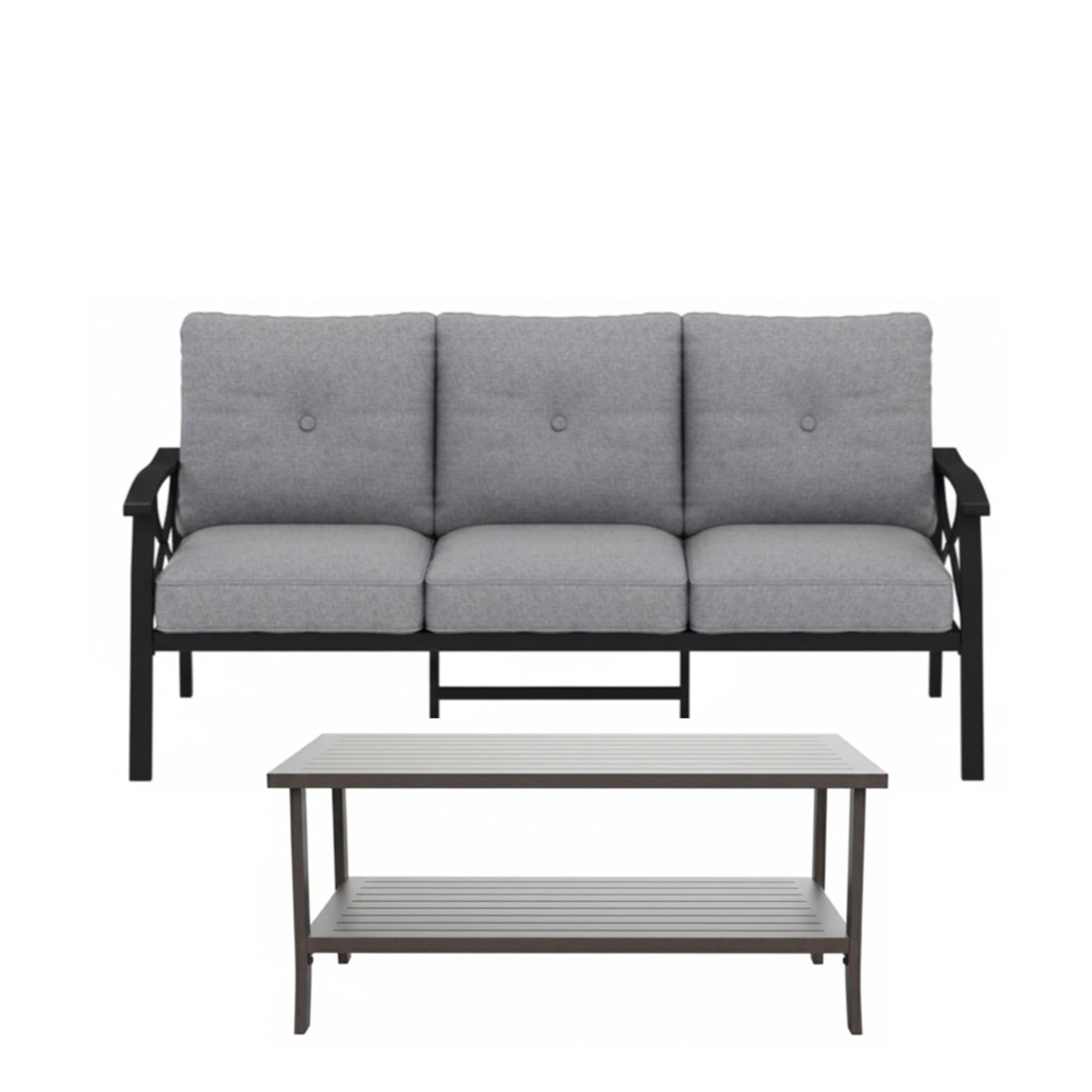 2 Piece Outdoor Patio Set