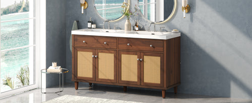 60 Inch Bathroom Vanity with Double Sink