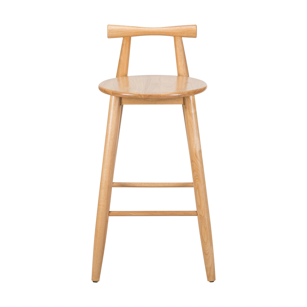 Grove Indoor Rubberwood Barstool