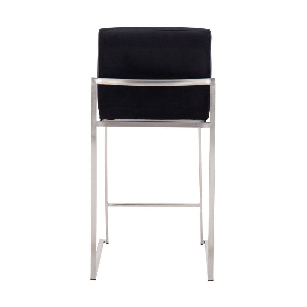 Contemporary High Back Counter Stool
