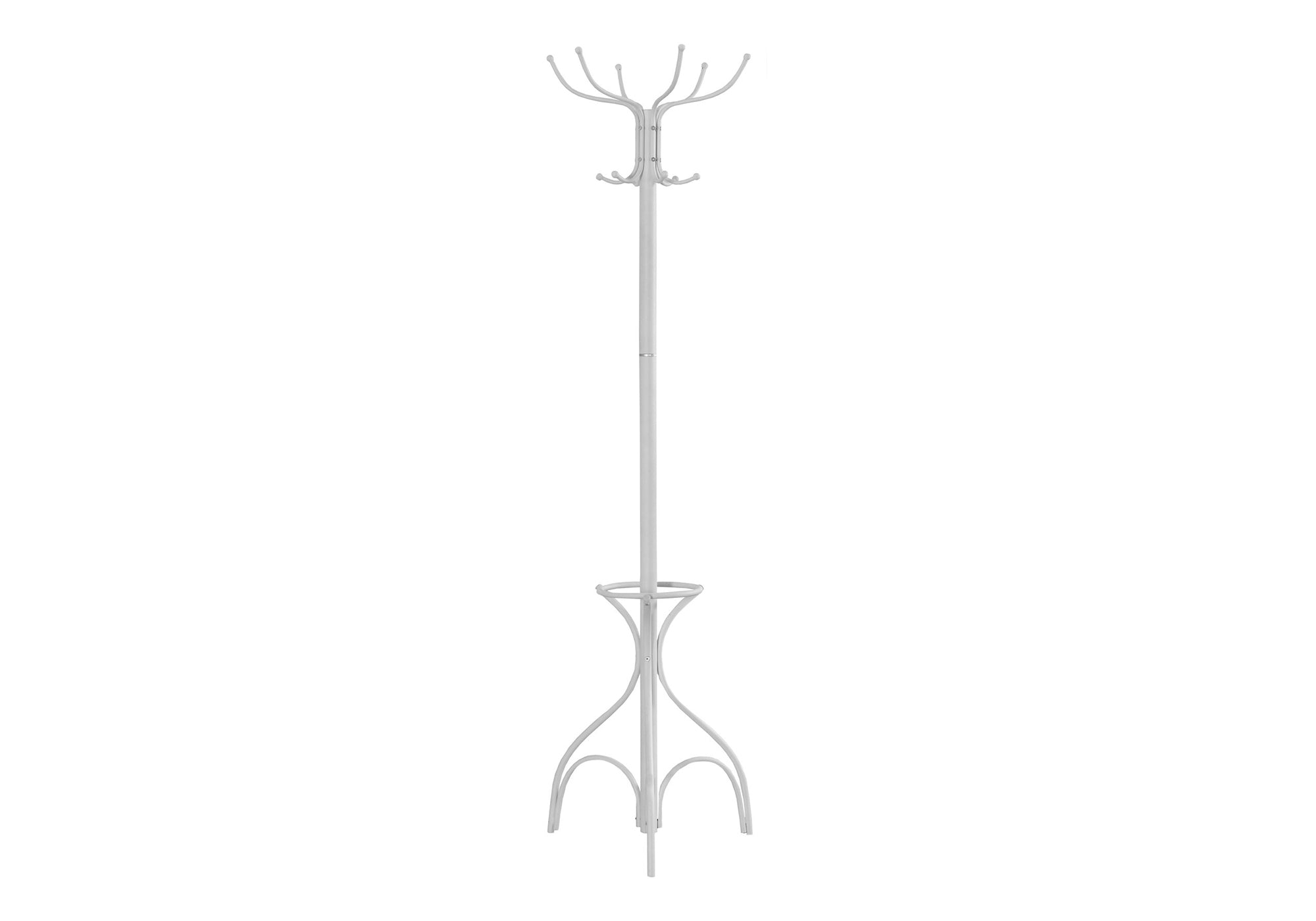 Coat Rack Hall Tree with Umbrella Holder