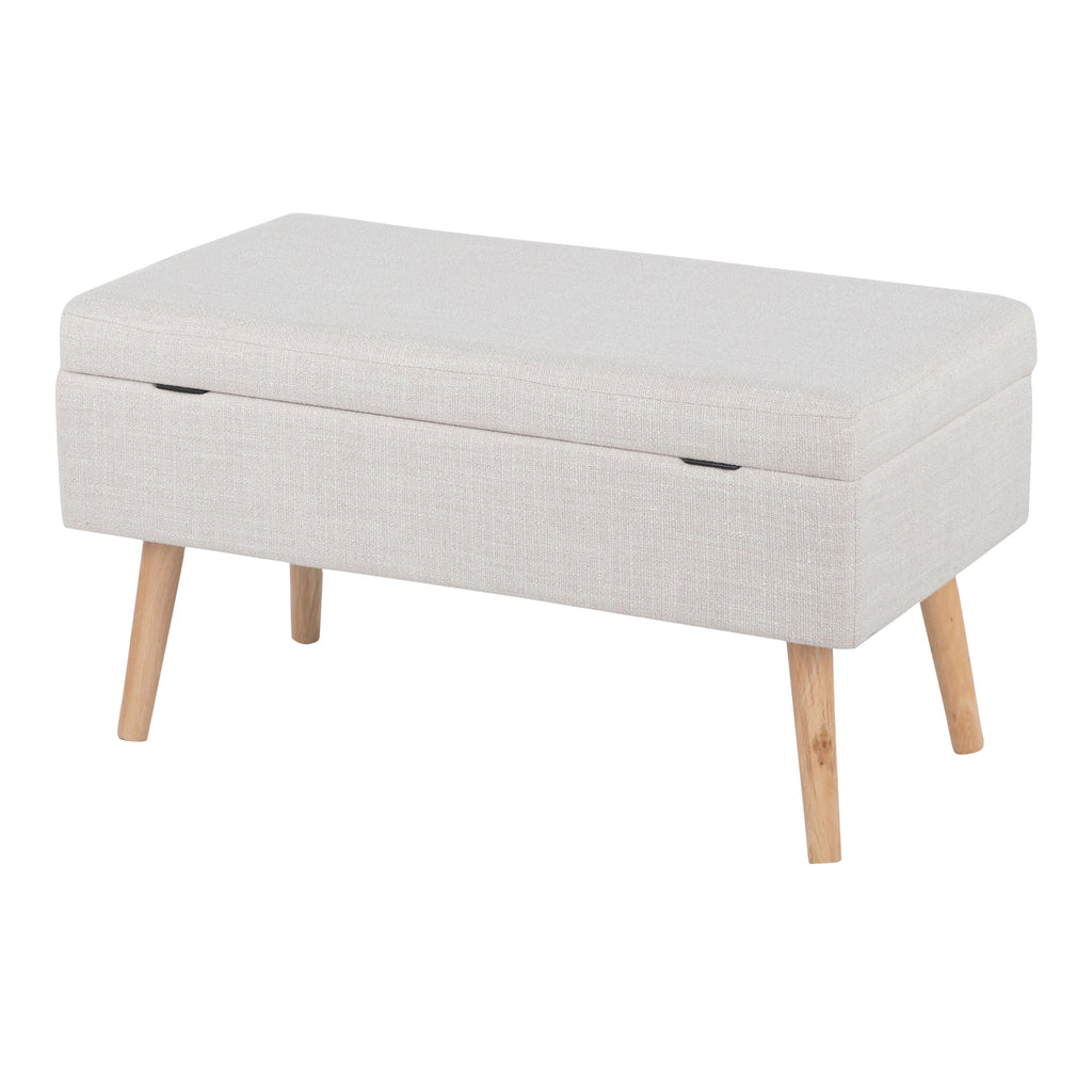 Storage Contemporary Bench