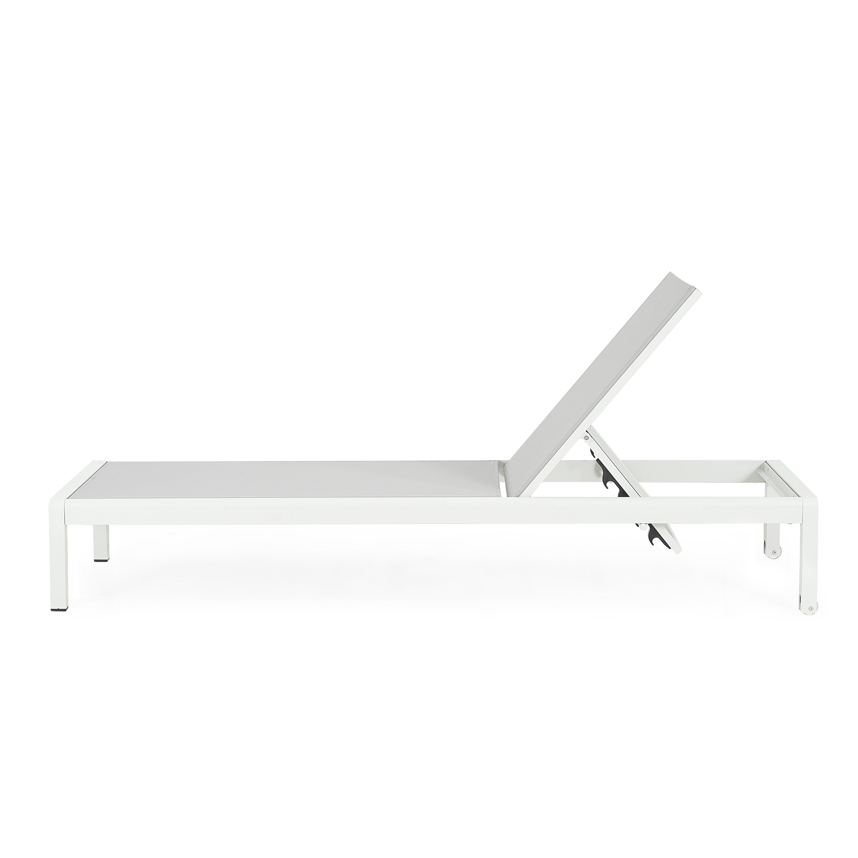 Outdoor Chaise Lounge Chair Set of 2