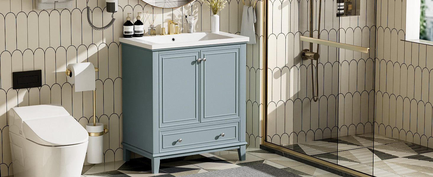 30" Bathroom Vanity with Sink Combo