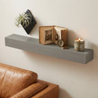72" Fireplace Mantel Fir Wood Wall-Mounted Shelf