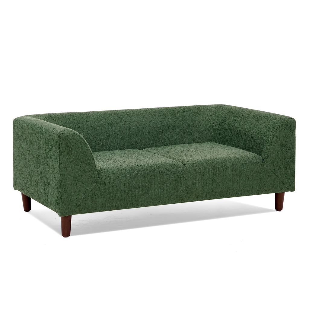 Modern Rectangular Pet Sofa with Backrest and Armrests