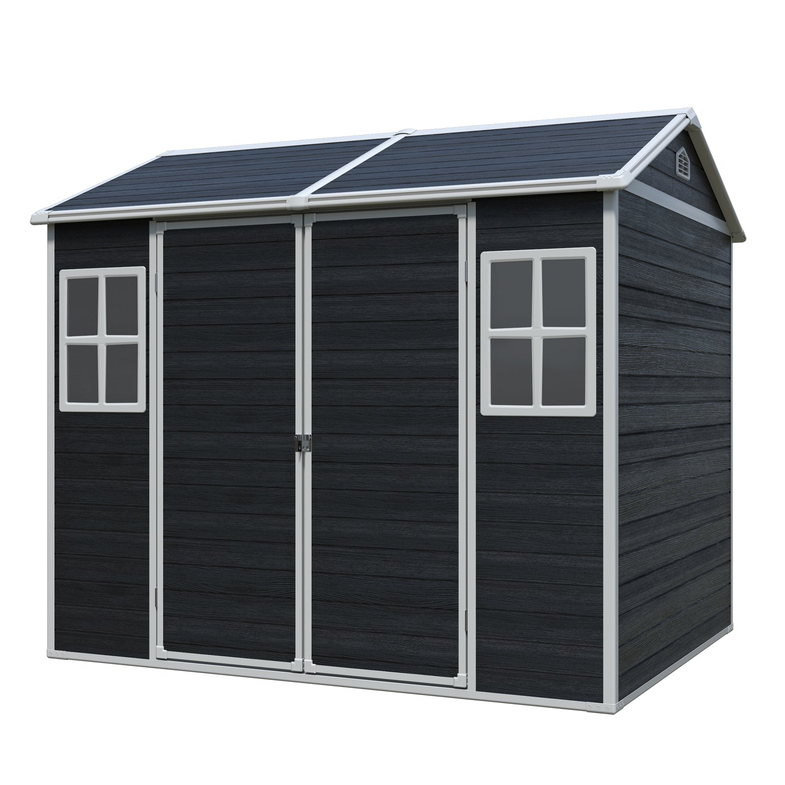 8 x 6ft Resin Outdoor Storage Shed