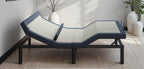Twin XL Adjustable Bed Base with Head/Foot Tilt and Lumbar Position Adjustment