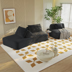 139" Modern Light Luxury Oversized Modular Sectional Sofa Set