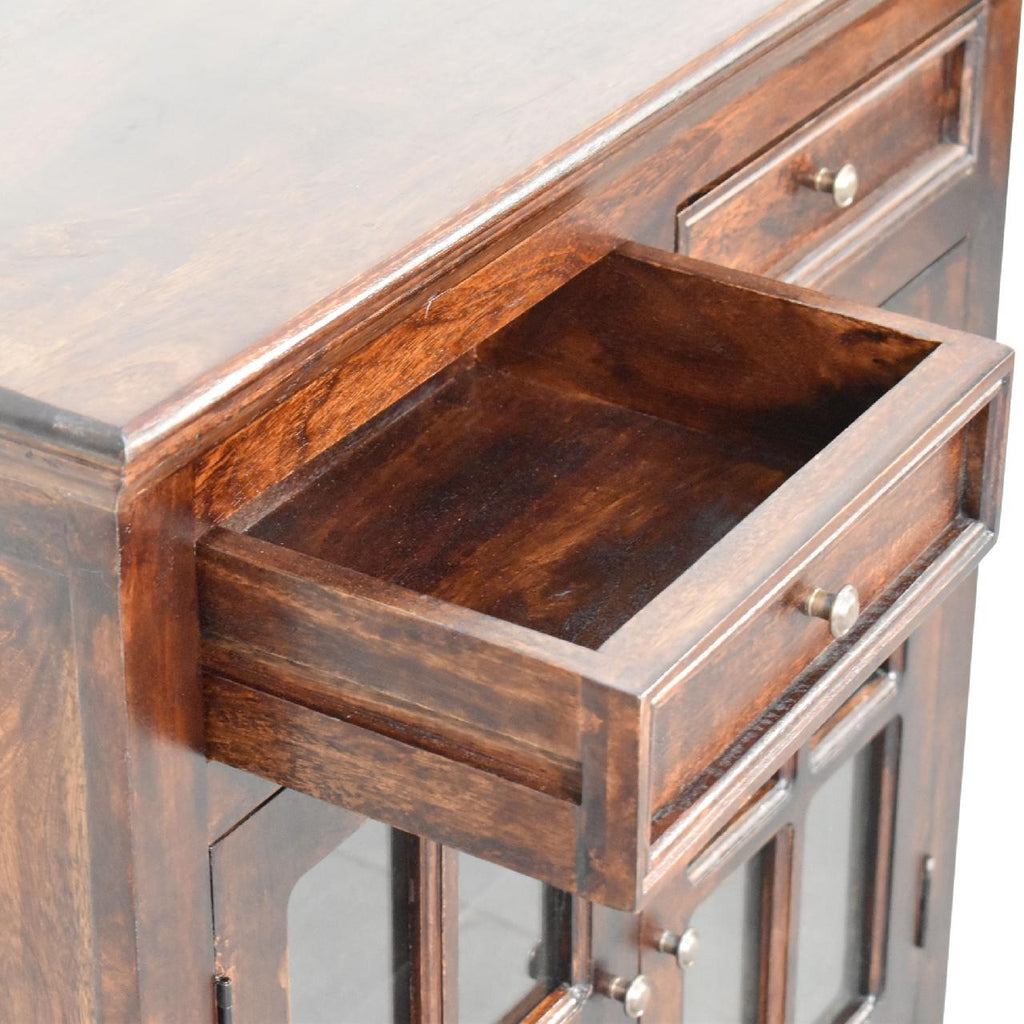 Solid Wood Light Cabinet