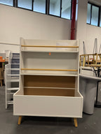 Kids Bookshelf and Toy Storage Cabinet