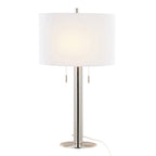 Master 29" Contemporary Metal Table Lamp